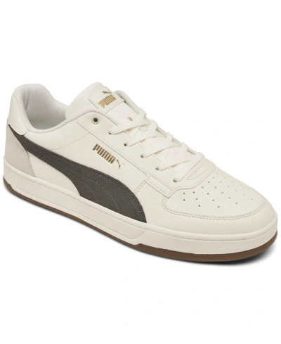 Puma Men's Caven 2.0 Suede Casual Sneakers From Finish Line In White