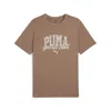 Puma Class Graphic T-shirt In Brown
