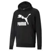 Puma Classics Mens' Logo Hoodie In Black