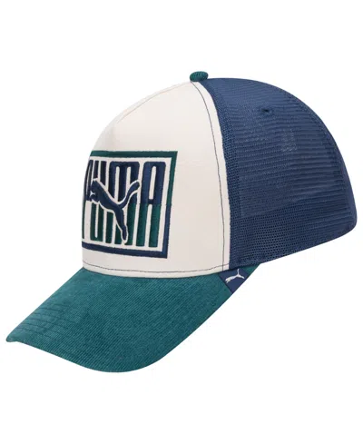 Puma Men's Colorblock Snapback Trucker Cap In Multi