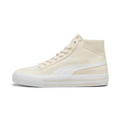 Puma Men's Court Classic Formstrip Mid Sneakers In Multi