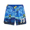 Puma Men's Dylan Exhibit 7" All-over-print Shorts