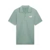 Puma Essentials All In Men's Polo Shirt In Green