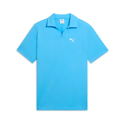 Puma Men's Ess Resort Polo In Blue