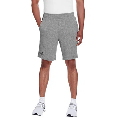 Puma Men's Essential Sweat Bermuda Short In Grey