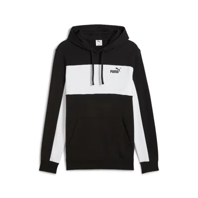 PUMA PUMA MEN'S ESSENTIALS BLOCK HOODIE MEN