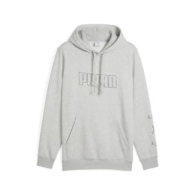 PUMA PUMA MEN'S ESSENTIALS LOGO LAB HOODIE MEN