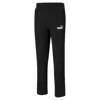 Puma Men's Slim-fit Logo-print Fleece Sweatpants In Black