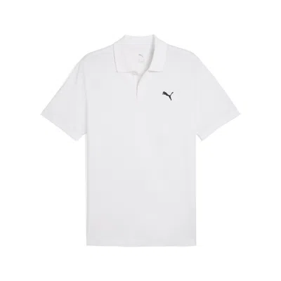 Puma Men's Essentials Pique Polo In White