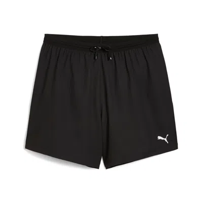 Puma Men's Everyday Running Ultraweave 5" Shorts In Black
