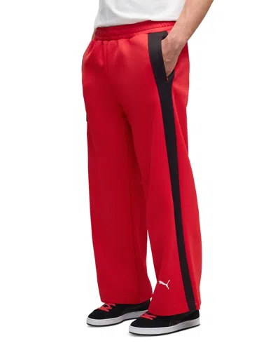 Puma Men's Ferrari Track Pants In Red