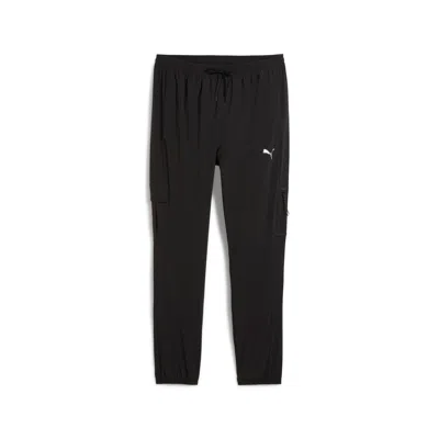 Puma Men's Flex Trend Woven Pants In Black