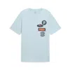Puma Graphics Icon Men's T-shirt In Blue