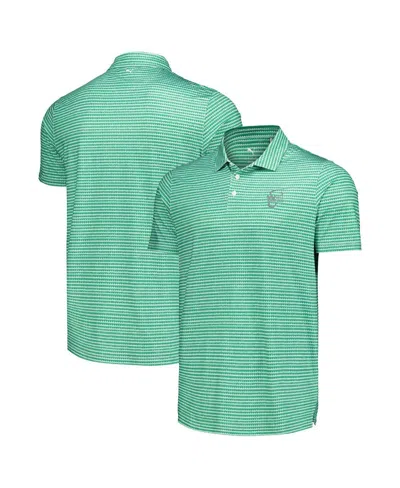 Puma Men's Green Wm Phoenix Open Mattr Stadium Chair Polo Shirt