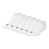 Puma Men's Half-terry Low Cut Socks (3 Pairs) In White / Black
