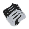 Puma Men's Half-terry Low Cut Socks (6 Pairs) In Grey / Multi