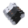 Puma Men's Half Terry Low-cut Socks (6 Pairs) In Grey / Orange