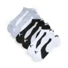 Puma Men's Half-terry Low Cut Socks (6 Pairs) In Multi