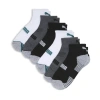Puma Men's Half-terry Quarter-length Crew Socks (6 Pairs) In White / Green