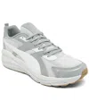 Puma Men's Hypnotic Ls Casual Sneakers From Finish Line In White,gray