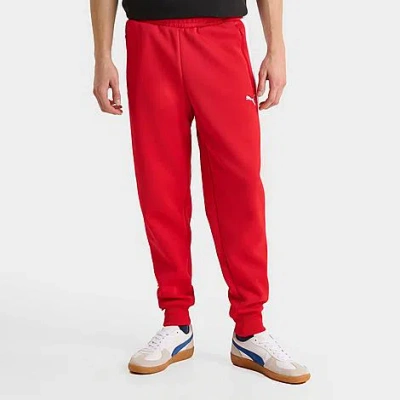 Puma Men's T7 Always On Track Jogger Pants In Red/white