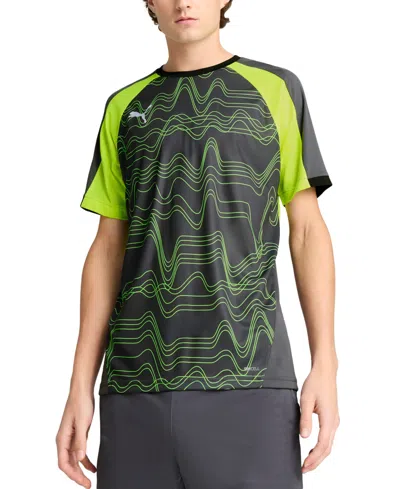 Puma Men's Individual Liga Graphic Jersey In Gray