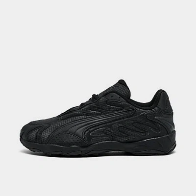 Puma Men's Inhale Essentials Casual Shoes In  Black/ Black