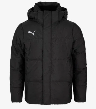Pre-owned Puma Men Kk Duck Down Padding Jacket Charcoal Winter Coat Top Padded 93352001 In Medium-gary Heather