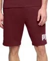 Puma Men's Logo Drawstring Shorts In Red
