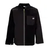 Puma Men's Long Sleeve Shirt Downtown Corduroy Shirt Black In Black
