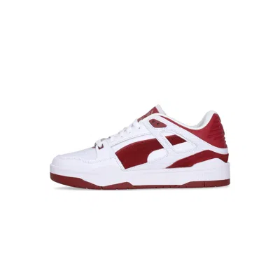 Puma Sneakers In White/intense Red