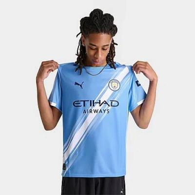 Puma Men's Manchester City 24-25 Home Replica Soccer Jersey Shirt