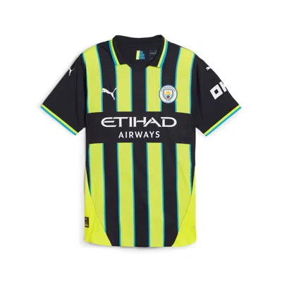 PUMA PUMA MEN'S MANCHESTER CITY 24/25 AWAY AUTHENTIC SOCCER JERSEY