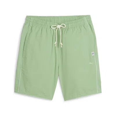 Puma Men's Mmq Seersucker Shorts In Multi