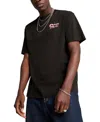 Puma Men's Moto Semi-rubber Print T-shirt In Black