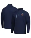 Puma Men's Navy Arnold Palmer Invitational Cloudspun Tech Quarter-zip Pullover Sweatshirt In Blue