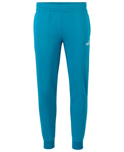 Puma Men's No. 1 Logo Fleece Sweatpants In Blue