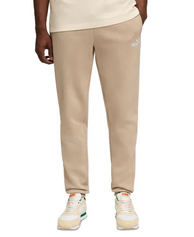 Puma Men's No. 1 Logo Fleece Sweatpants In Neutral