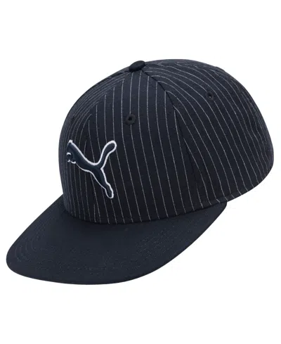 Puma Men's Pinstripe Snapback Baseball Cap In Neutral