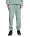 Puma Men's Piped Tricot Joggers In Green Moon