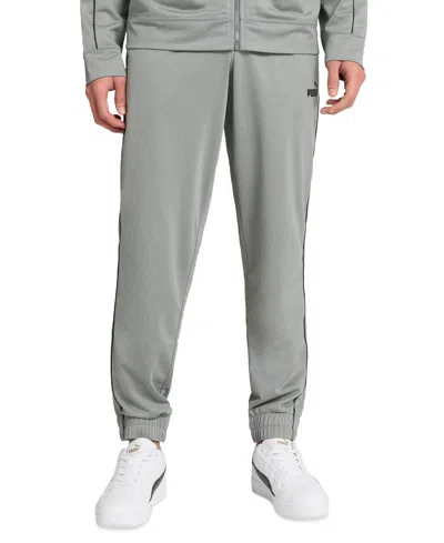 Puma Men's Piped Tricot Joggers In Grey