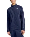 Puma Men's Piped Tricot Jacket In Blue