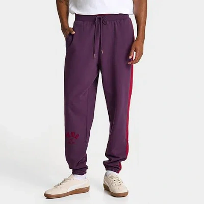 Puma Men's Play Loud T7 Sweatpants In Midnight Plum