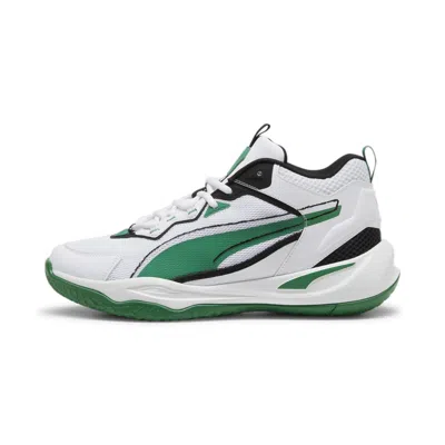 Puma Men's Playmaker Sneakers In White