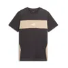 Puma Power Men's Colorblock T-shirt In Black