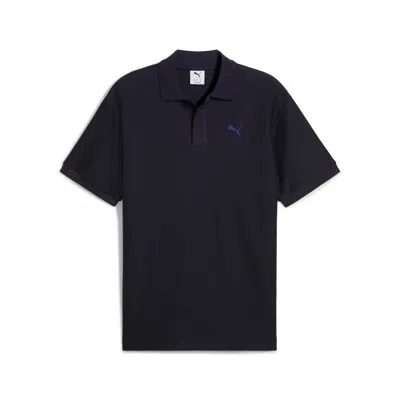 Puma Men's Premium Essentials Relaxed Jacquard Polo
