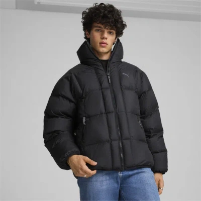 Puma Men's Puffer Jacket In Black
