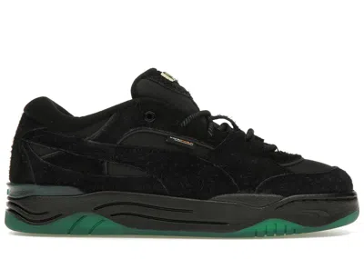 Pre-owned Puma Men's  180 Cordura Carrots Rickie Sneakers In Black/archive Green In Multi