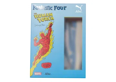 Pre-owned Puma Men's  Abc. X Fantastic Four Mystery Sneaker The Human Torch Sneakers In Multi