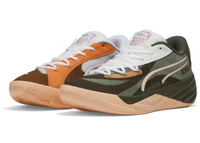 Pre-owned Puma Men's  Allpro Nitro Gremlins Gizmo And Stripe Sneakers In  White
